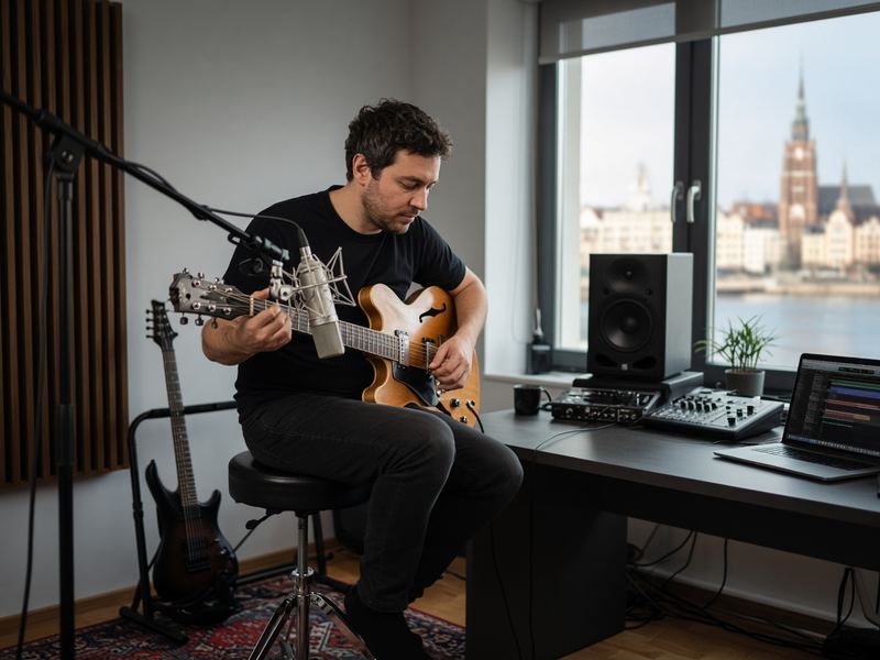 Recording prep at Scontdifor Atelier